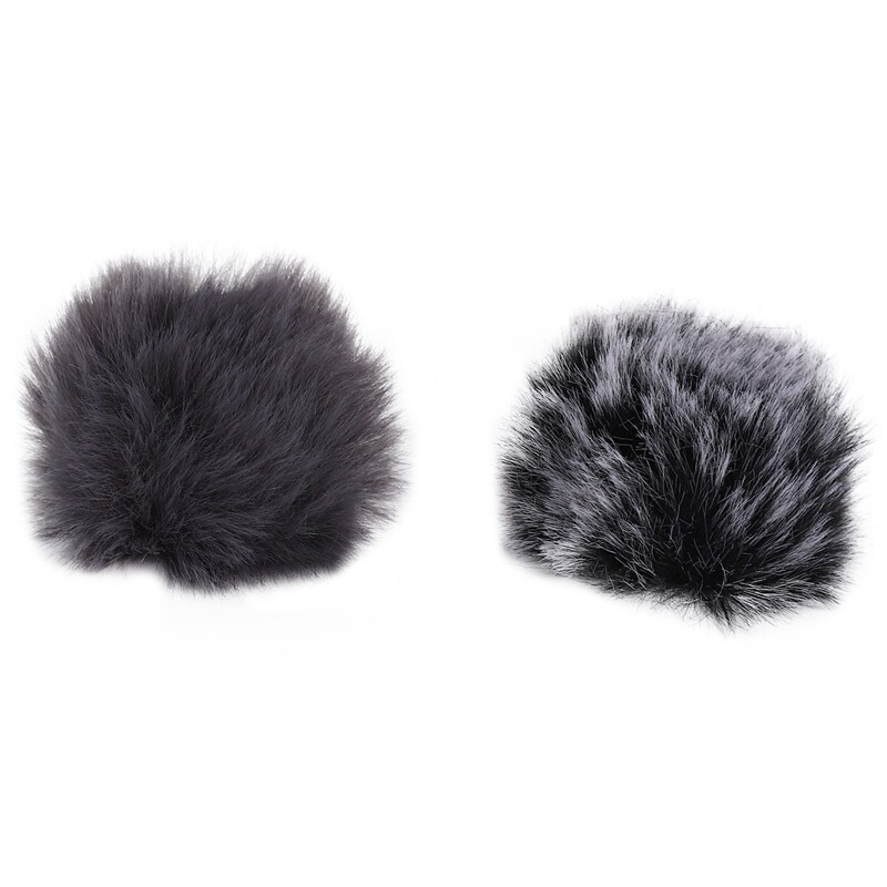 Universal Lavalier Microphone Furry Windscreen Fur Windshield Wind Muff Soft for Sony Rode Boya Lapel Lavalier Mic 5Mm