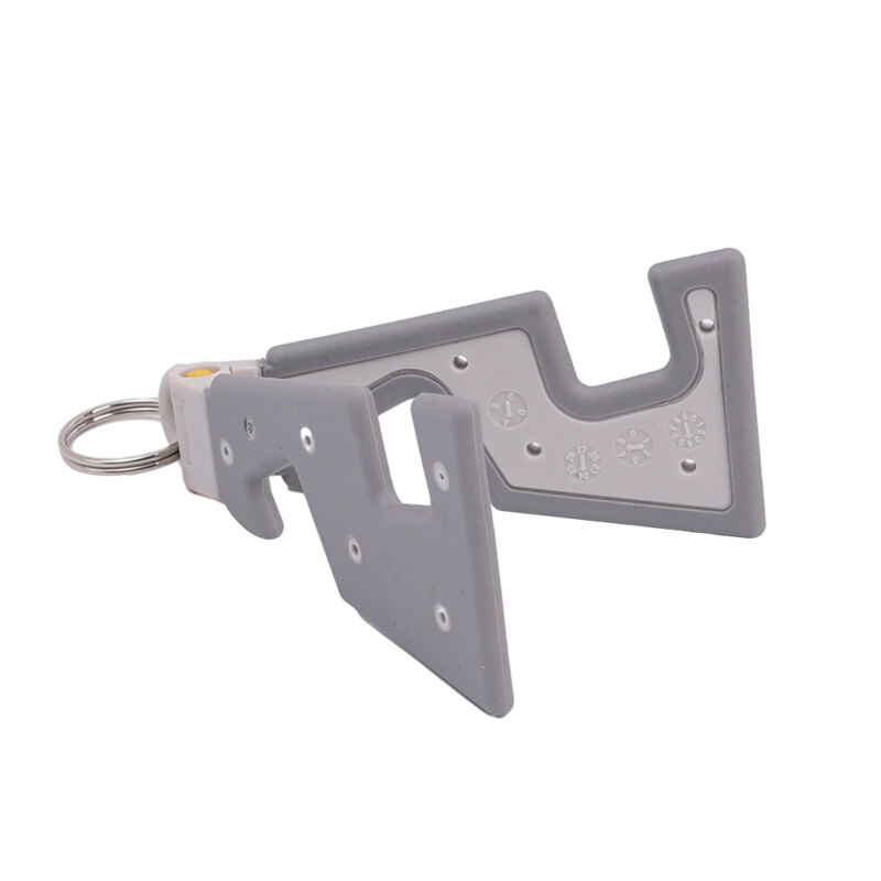 Universal Portable Foldable Desk Phone Holder Keychain Mobile Phone Stand Support Desktop Cellphone Tablet Holder Bracket