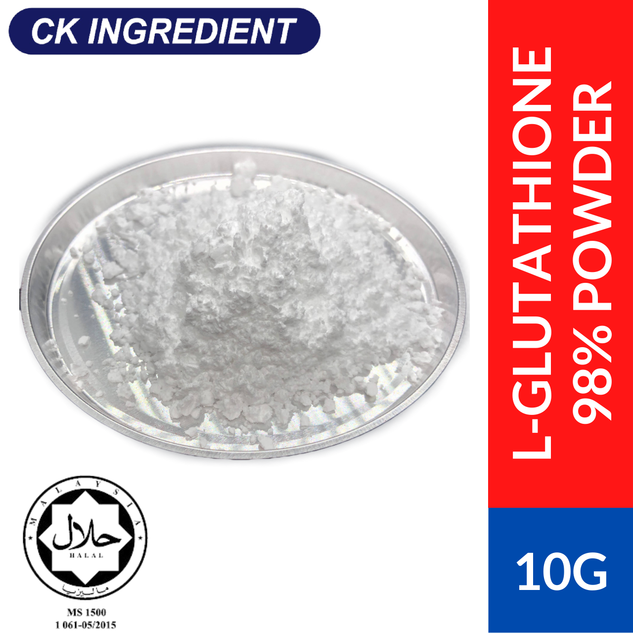 glutathione 98 Halal) L-Glutathione 98% Powder - 谷胱甘肽粉末