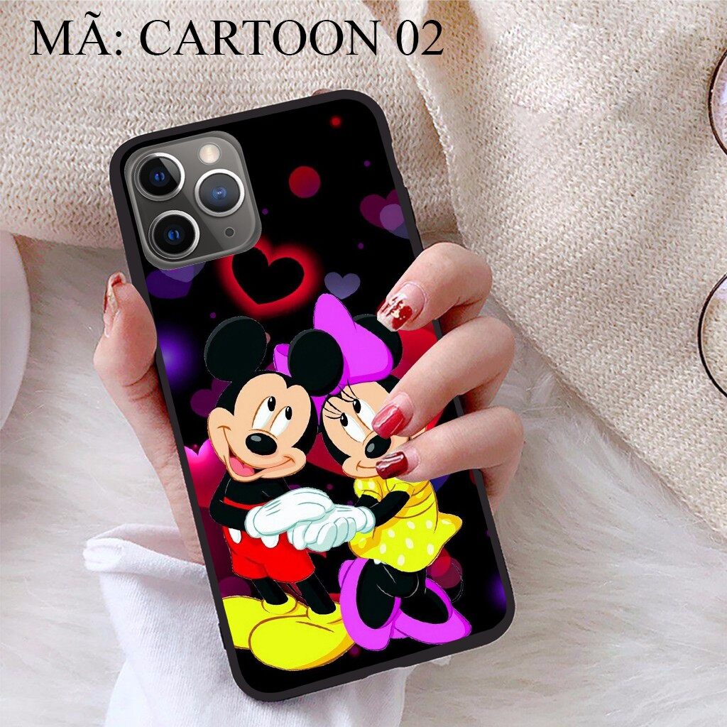 Ốp lưng iPhone 11 Pro viền dẻo TPU BST Hoạt Hình