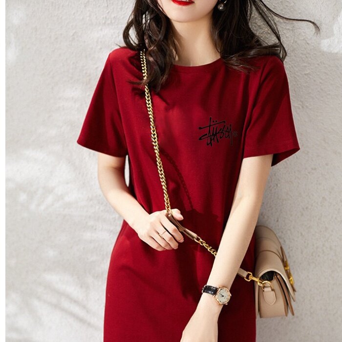 Mid calf t hot sale shirt dress