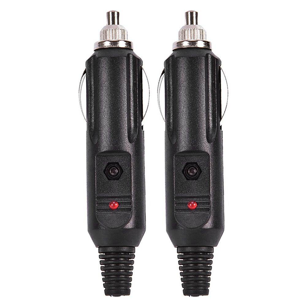 Chaotui® 2Pcs 12V Universal Car Ciga Lighter Socket Plug Connector Power Adapter
