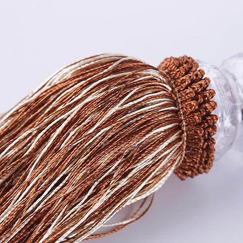 Trang Trí Nội Thất 1 Cặp Tua Dây Cột Rèm Đính Cườm Buộc Rèm Cửa Sổ Tua Rua