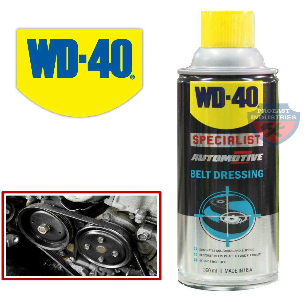 WD 40 AUTOMOTIVE BELT DRESSING 360ml | Lazada