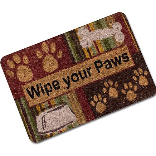 dog foot cleaning mat