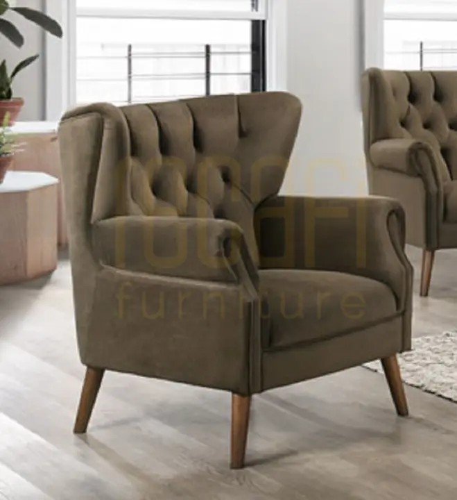 fabric living room chairs