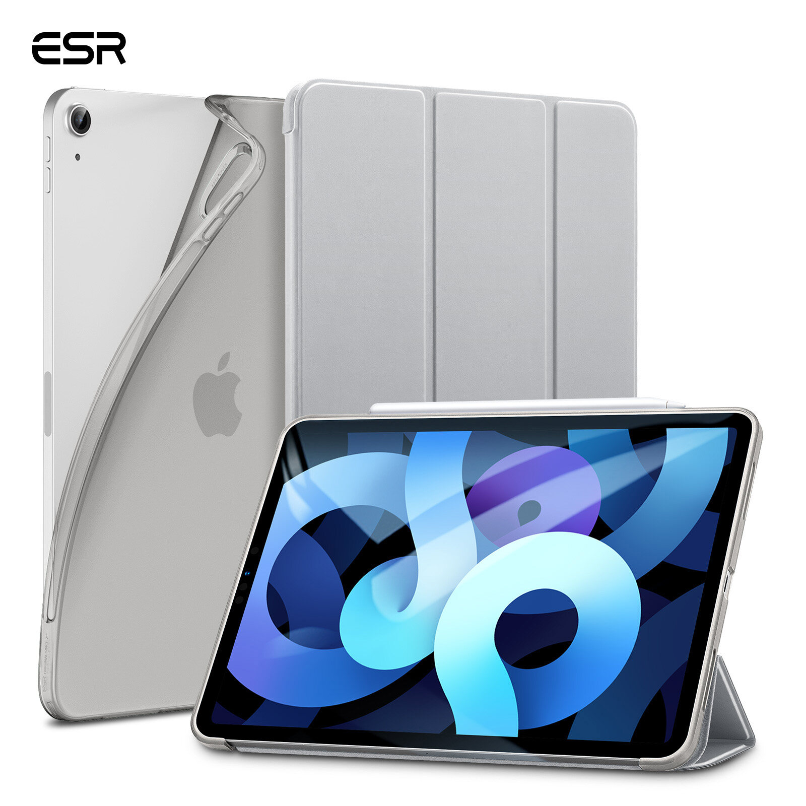 ESR Ốp Cho iPad Air 4 (2020) Ốp Thông Minh Mỏng Bật Lại Cho iPad Air 4 2020 Ốp Máy...