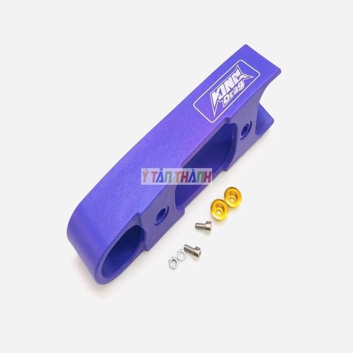 Cao su gấp drag màu tím - 11489