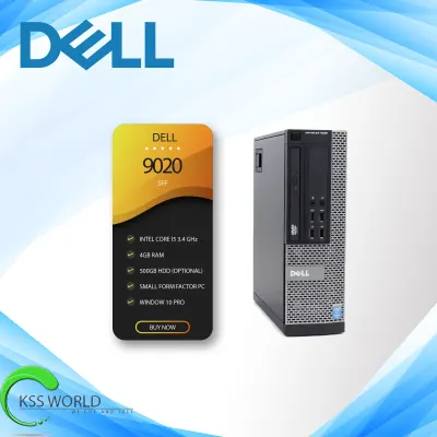 DELL OPTIPLEX 9020 INTEL CORE I5 3.4 GHz 4GB RAM 500GB HDD WINDOW 10 PRO