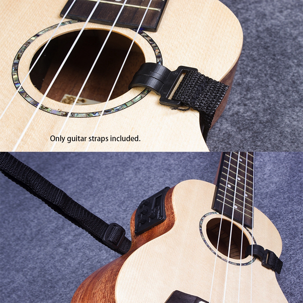 4 colors Hang Neck Nylon Sling With Hook Guitar Accessories Musical ...