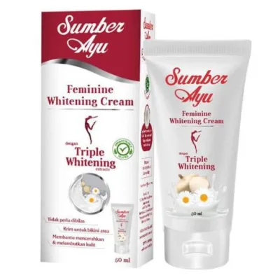 Sumber Ayu Feminine Whitening Cream with triple Whitening Extracts