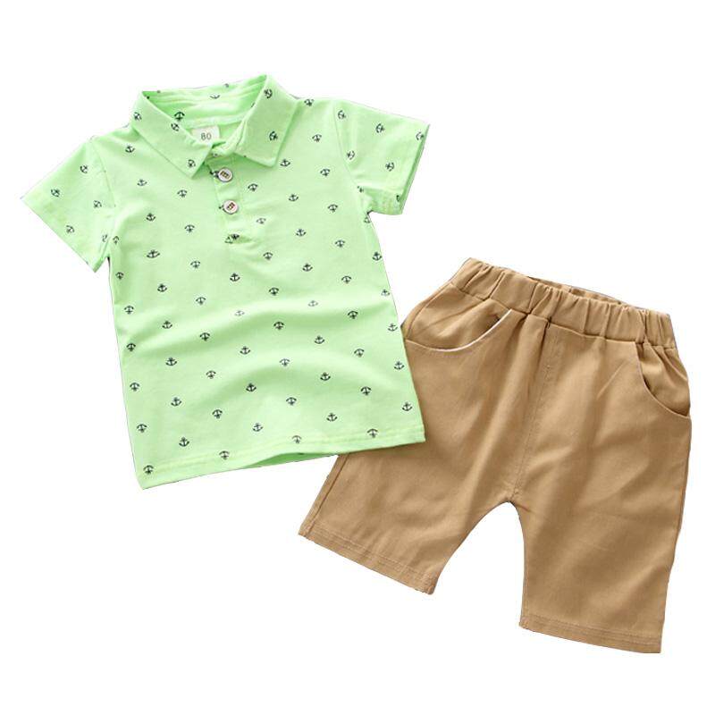New Toddler Kids Baby Boy Clothes Boys Outfits Sets Short T-Shirt Pants Tops