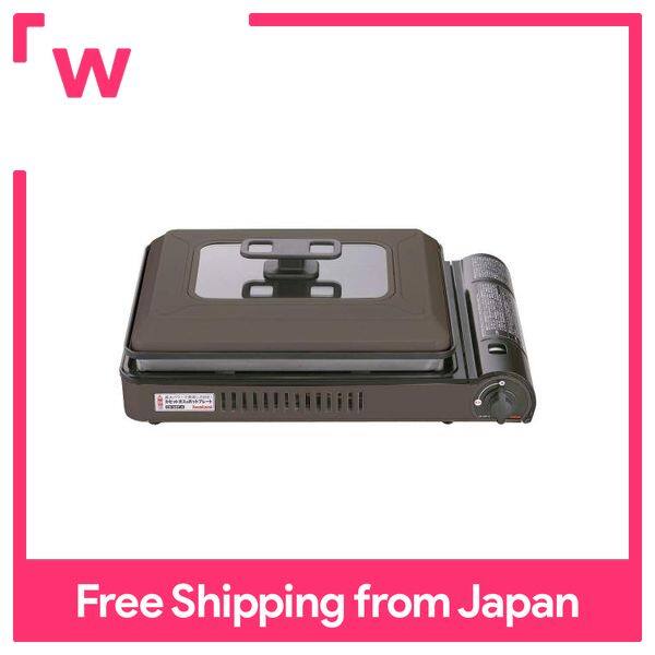 Iwatani CB-GHP-A-BR Cassette GAS Hot Plate, Yakijo α, Brown