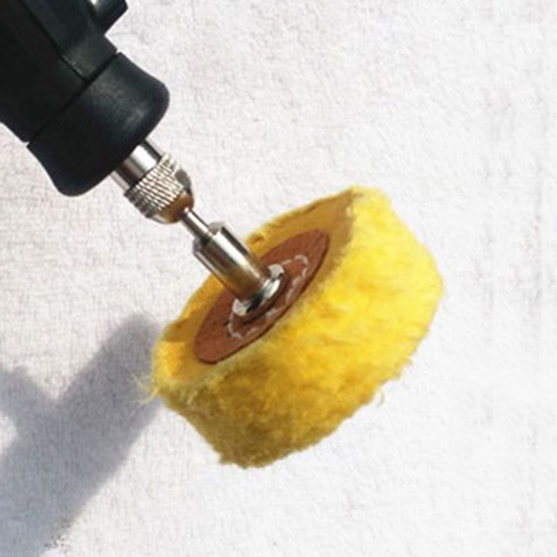 Polish Cloth Wheel Brush Head Grinder Shank Buffing Attachment For Rotary Tools Buffing Wheel Grinder Buffing Accessory