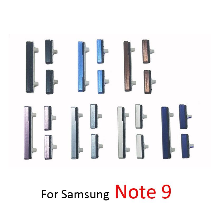 Phím nút bên âm lượng điện thoại gốc mới cho phù hợp với Samsung Galaxy Note 8 9 10 Plus nút âm lượng ngoài + tắt nguồn