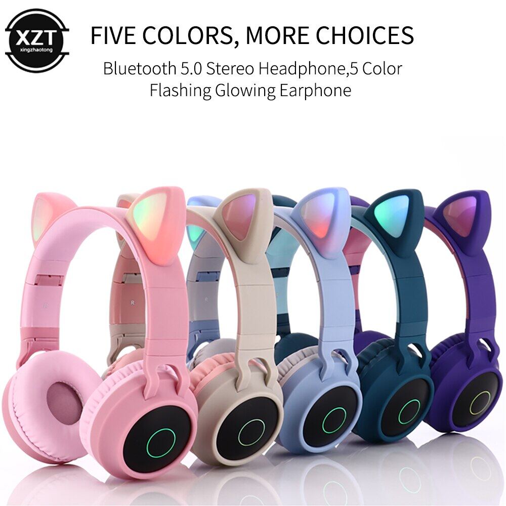 >> BÁO GIÁ METERMALL TRẺ EM TAI NGHE BLUETOOTH 5.0 CHO MÈO CÓ THỂ GẬP LẠI TAI NGHE KHÔNG DÂY ÂM THANH NỔI TRÊN ĐẦU VỚI ĐÈ | Shopee Lazada Sendo Tiki mới nhất 70 Tai Nghe Bluetooth 5.0 Tai Mèo Tai Nghe Dễ Thương Bluetooth Led Khử Tiếng Ồn Cho Bé Gái Trẻ Em Hỗ Trợ Giắc Cắm Thẻ Tf Mic 3.5Mm Tai Nghe Không Dây