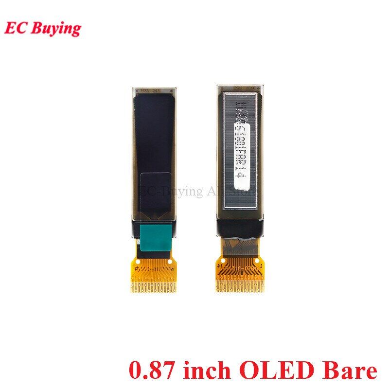 Mô-đun Hiển Thị LCD OLED 0.87 Inch Màn Hình LED 128X32 0.87 "Giao Diện IIC I2C Màu Trắng Trình Điều Khiển SSD1316 Cho Arduino AVR STM32