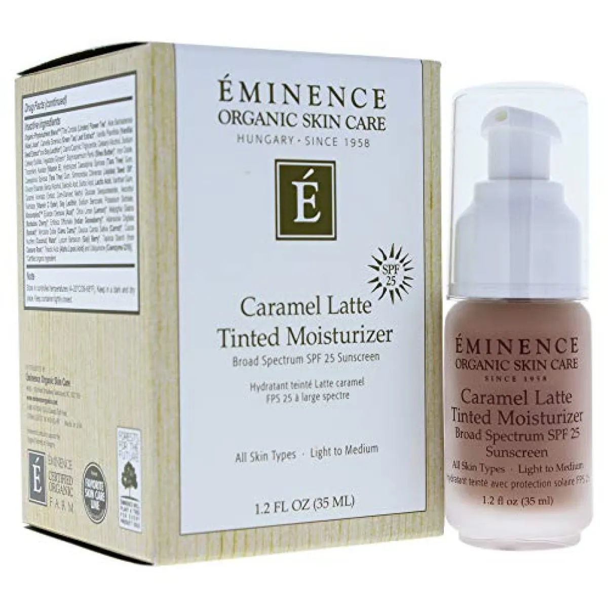 eminence tinted moisturizer spf 25