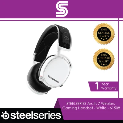 STEELSERIES Arctis 7 Wireless Gaming Headset - White