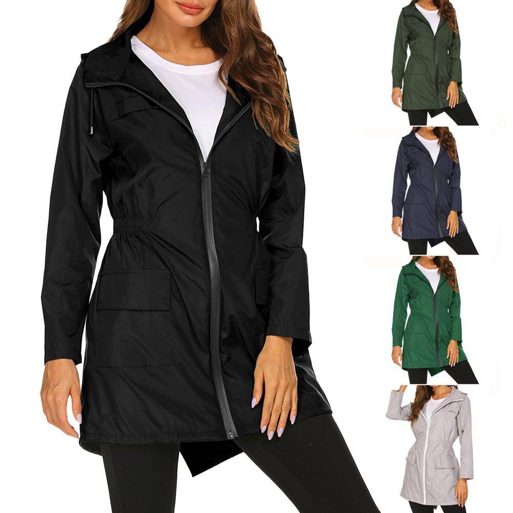 thin waterproof jacket womens