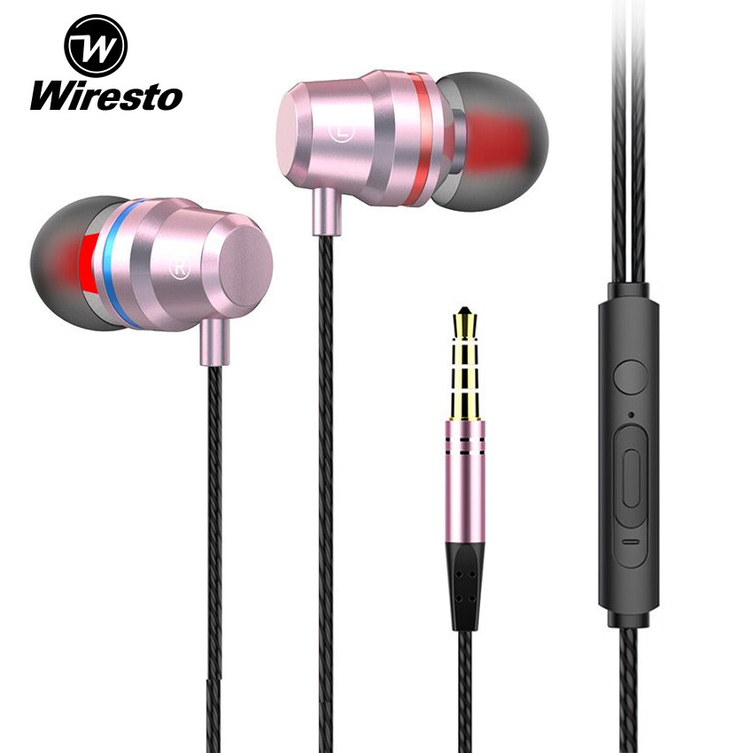 Wiresto In Ear Headphones Earphone 