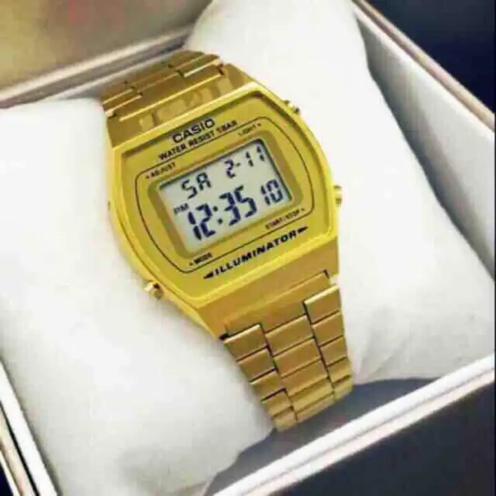 casio b640 gold