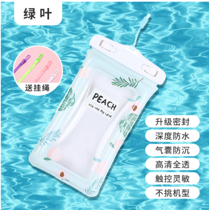 Creative Cartoon Waterproof Mobile Phone Bag Underwater Waterproof Phone Case for Universal All Models 3.5 -6 Inch Travel Mobile Accessories