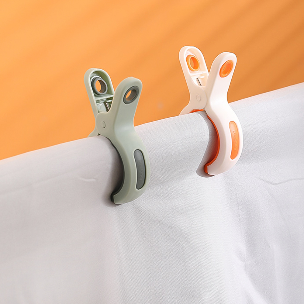 3pcs Towel Clip Large Plastic Windproof Clothes Hanger Quilt Bed Sheet Clip