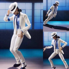 14cm Michael Jackson hình mịn hình sự MOONWALK chống trọng lực Mô hình nhân vật đồ chơi mô hình