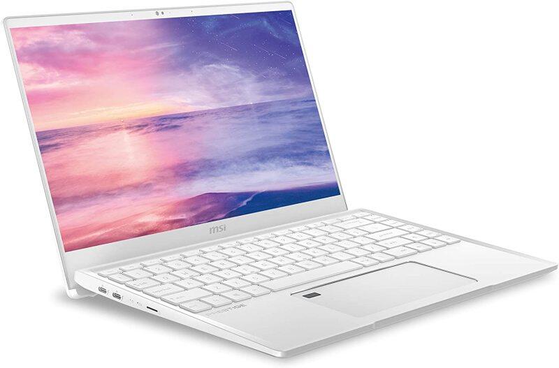 MSI Prestige 14 A10SC-230 14 UHD 4k Ultra Thin and Light Professional Laptop Intel Core i7-10510U GTX1650 MAX-Q 16GB DDR4 512GB NVMe SSD Win10Pro TB3, White Malaysia