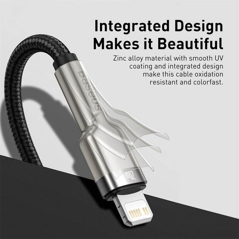 Baseus USB C Cable for iPhone 13 12 Mini Pro Max PD 20W Fast Charging Cable for iPhone 11 8 Charger USB Type C Cable for Macbook Pro