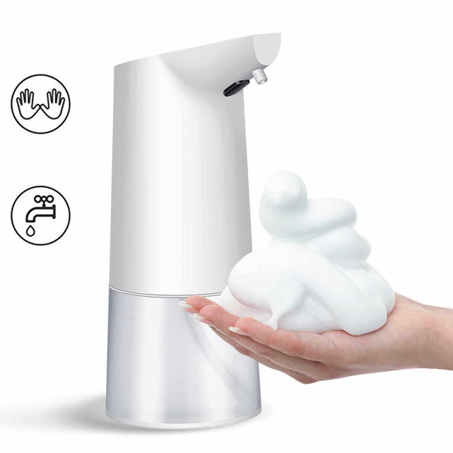 350mL Automatic Soap Dispenser Infrared Hand-free Touchless ...