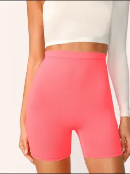 high waisted spandex shorts workout