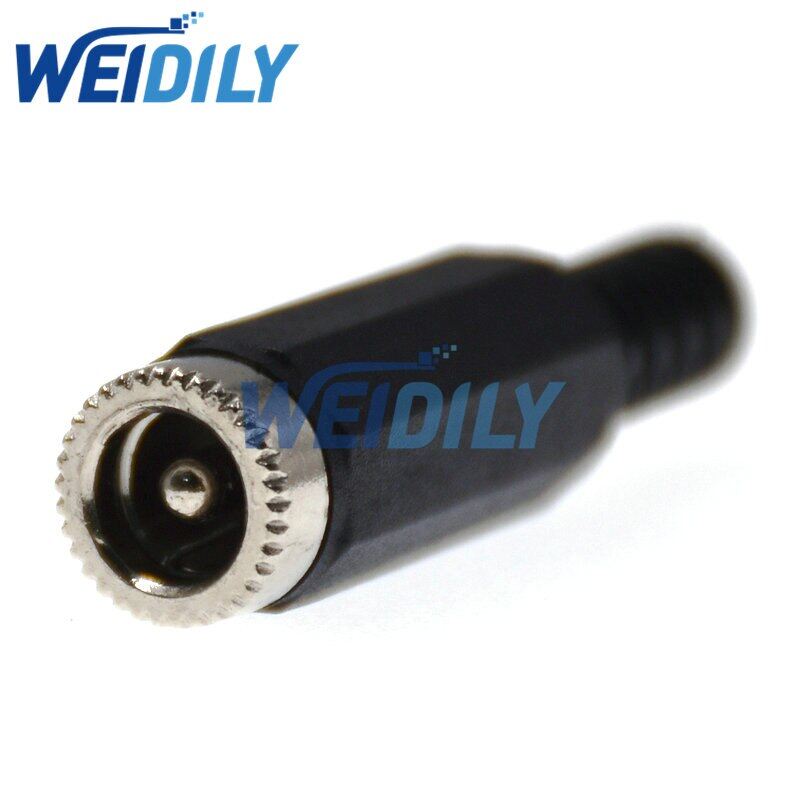 10pcs 5.52.5mm female dc power socket jack connector adapter yx-5.5-2.1mm yx-5.5-2.5mm connector plug