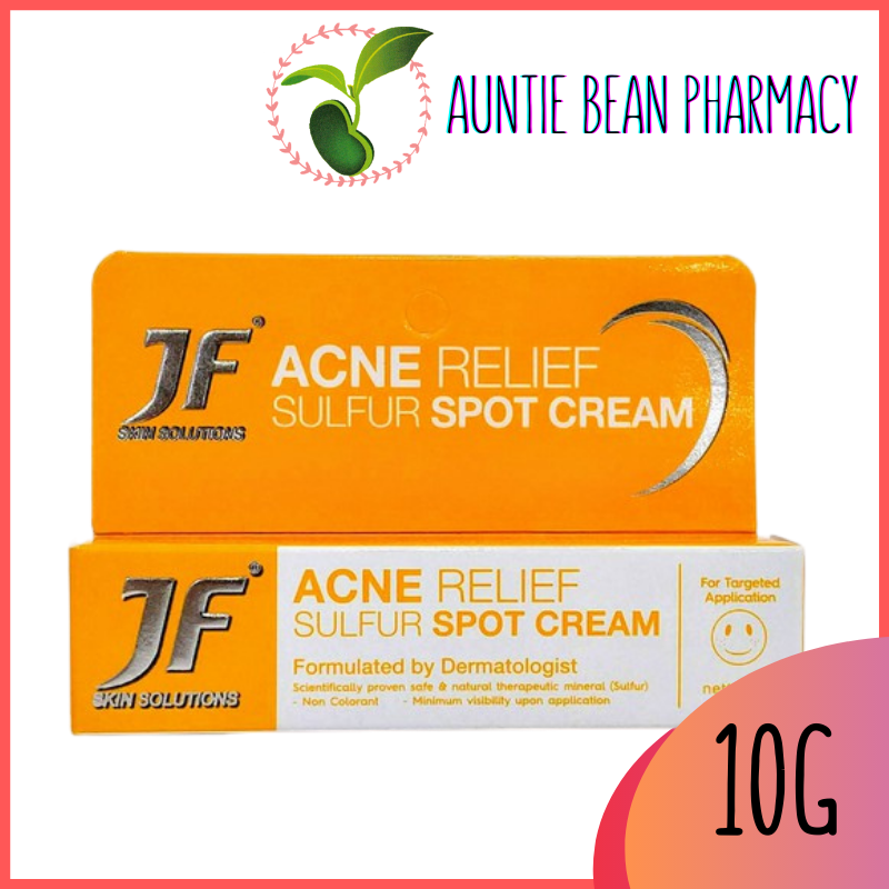 jf acne relief sulfur spot cream