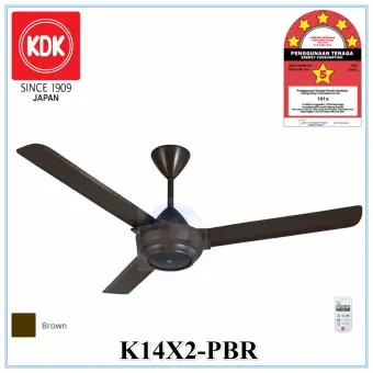 Kdk K14x2 3 Blade Remote Control Type 56 Ceiling Fan With Cut Off