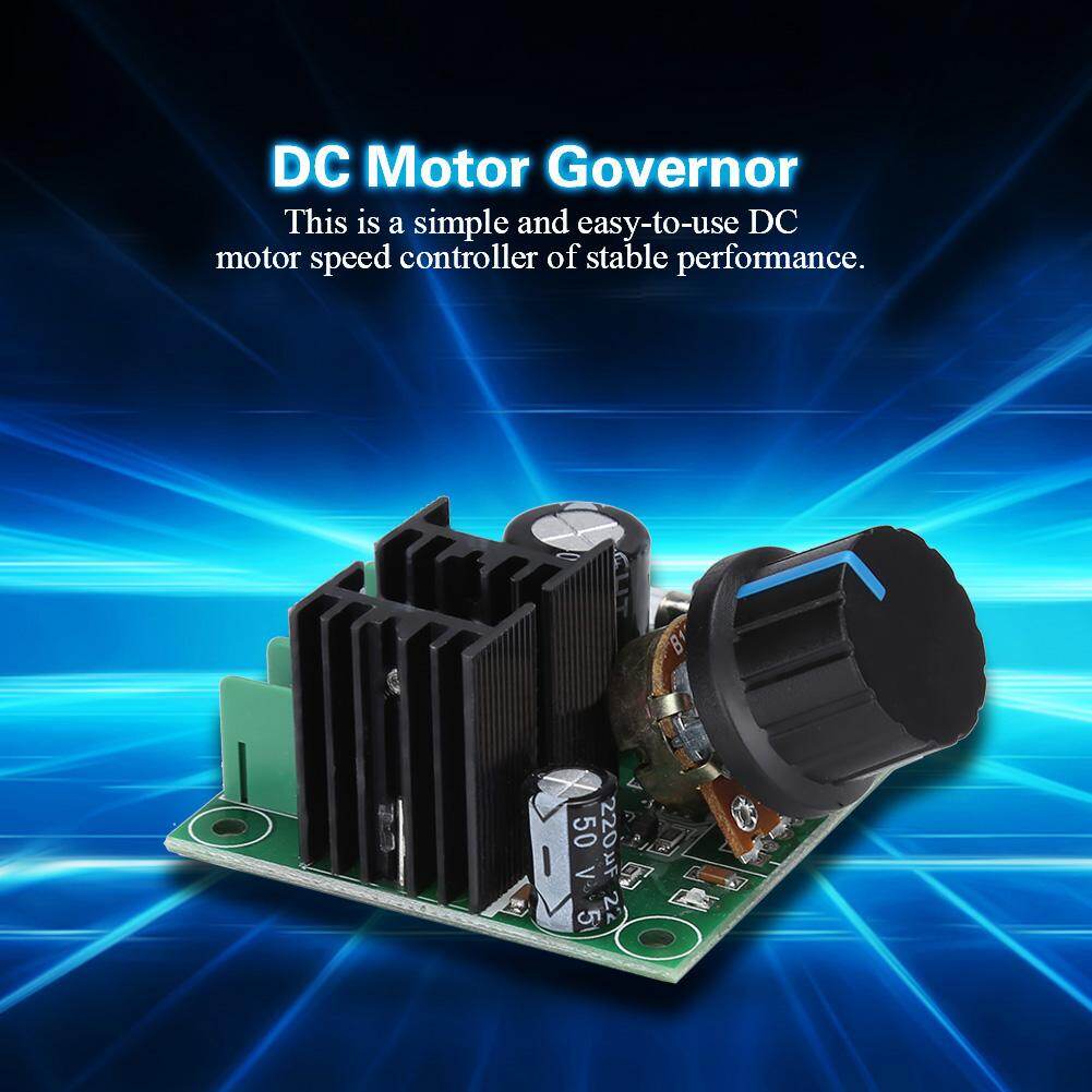 9V-50V 10A PWM DC Motor Governor High Power Stepless Variable Speed Controller
