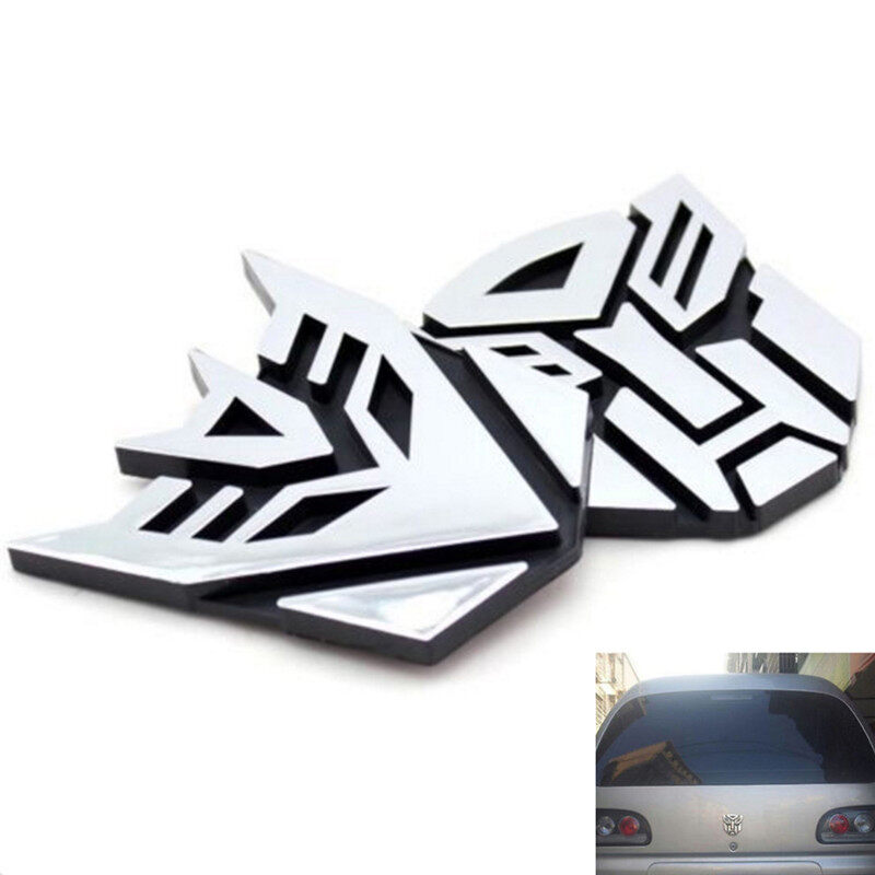 New 3D logo Protector Autobot máy biến áp đồ họa tấm gắn logo Decal Nhãn dán xe