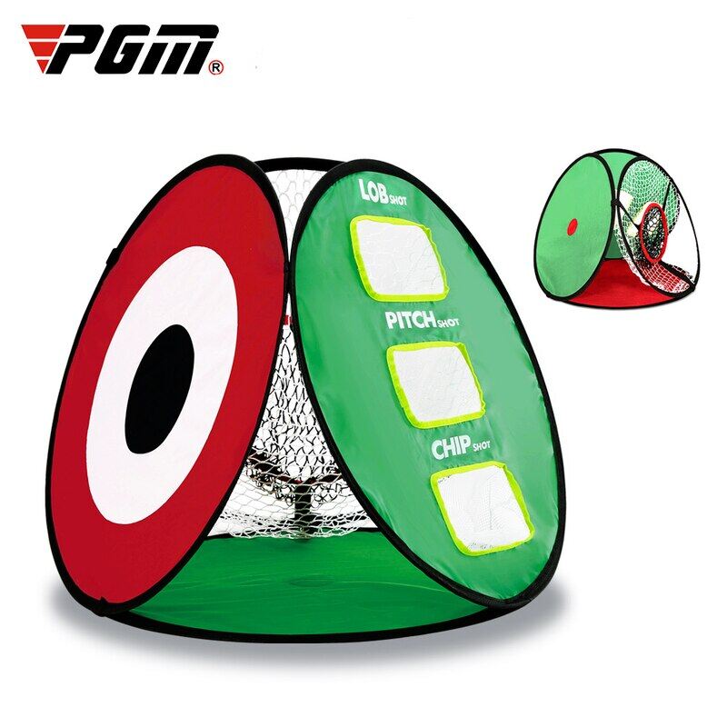 Pgm golf nylon practice net 3-hole 4-sided golf cutting net indoors outdoor lxw021