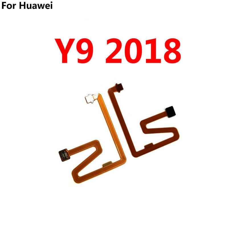 For huawei y9 2018 y9 2019 home button fingerprint key flex cable sensor touch id connector repair part