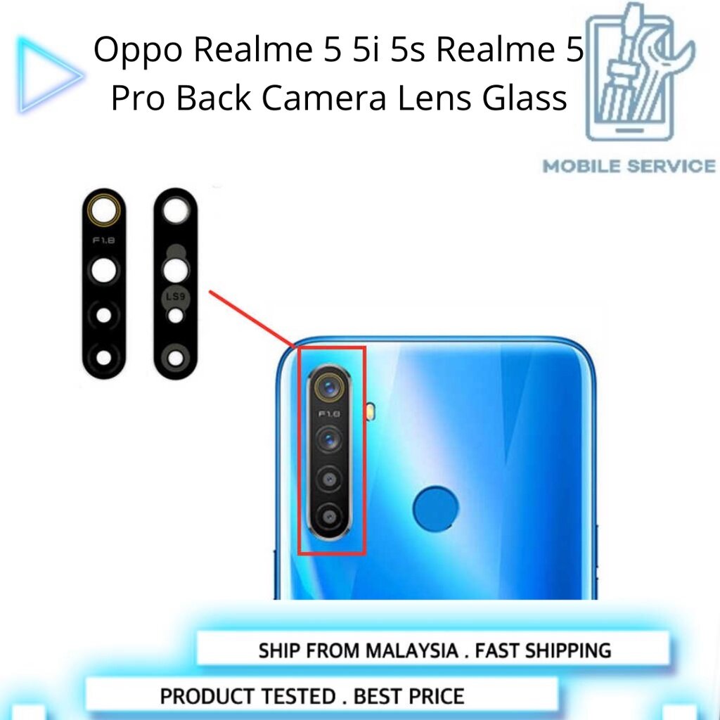 realme 5s camera glass price