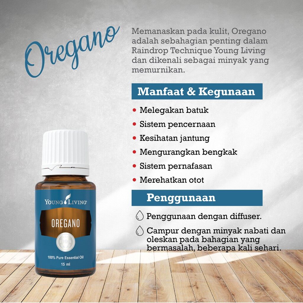 Oregano on sale young living