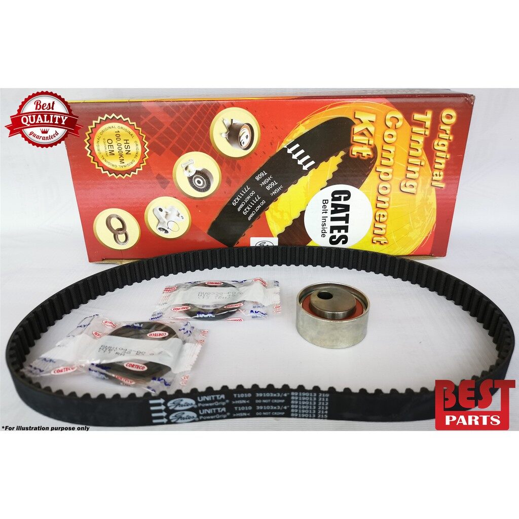 Gates Perodua Kancil 660 Nok Timing Belt Kit Set With Nok Seals Lazada
