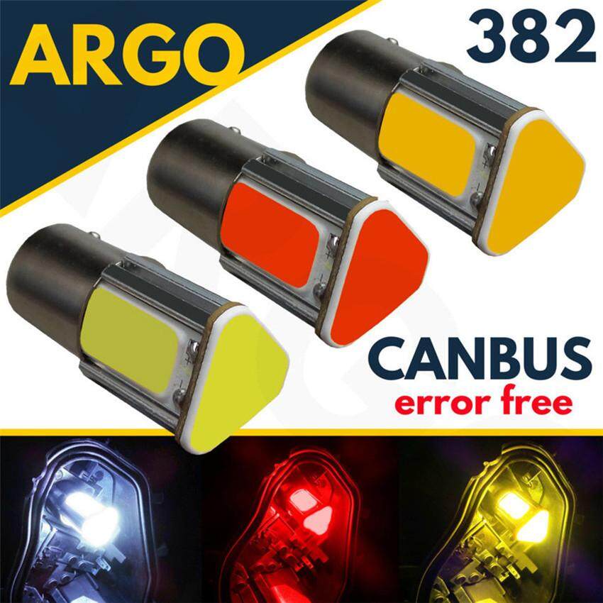 2Pcs White 1156 BA15S 16 SMD LED Canbus Free No Error Turn Backup Light Bulb 12V
