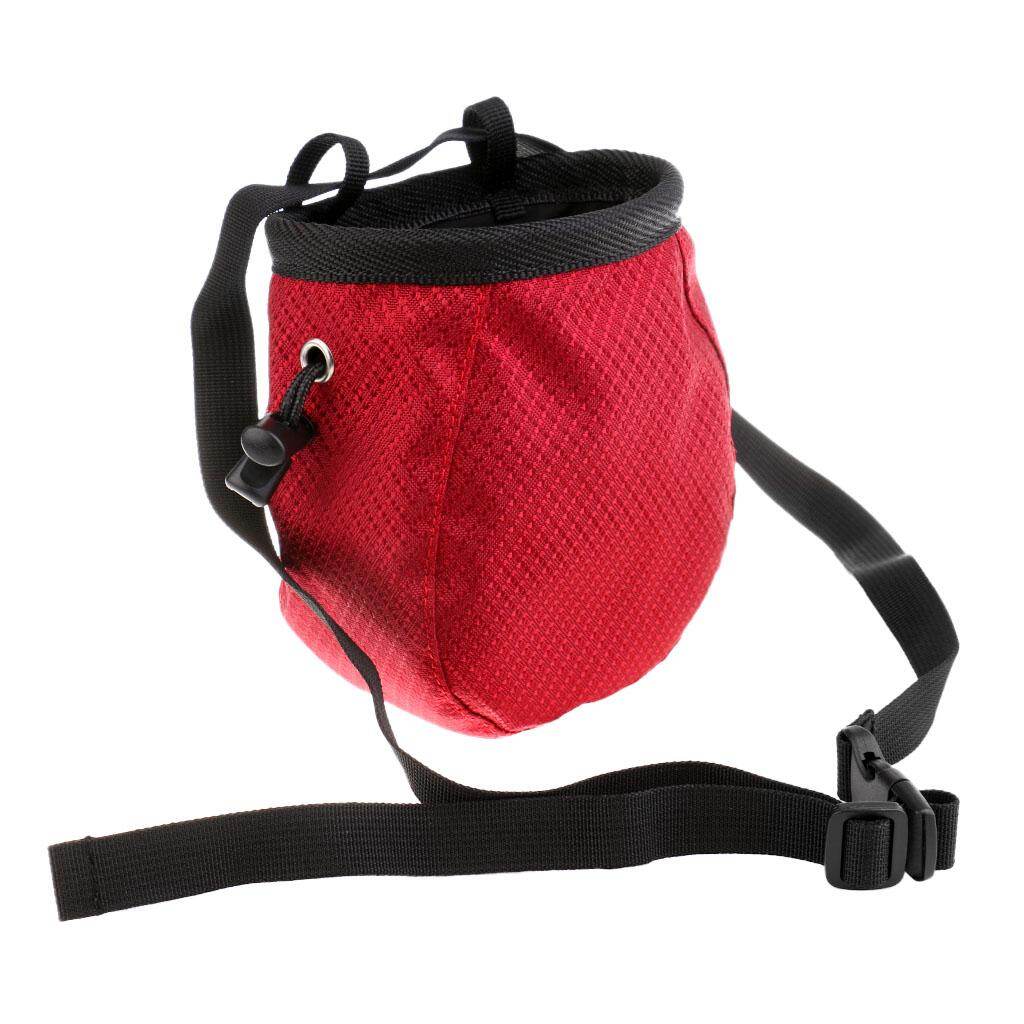 Baoblaze Multiduty Rock Climbing Chalk Bag & Waist Belt, Magnesium Powder Bag for Weightlifting, Bouldering, Daily Workout or Gymnast, Climber, Weight Lifters