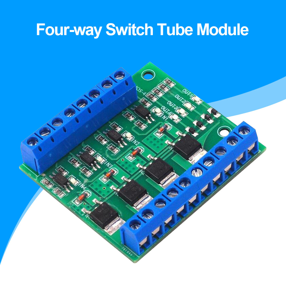 PLC Amplifier Board Driver Optocoupler 4-Channel MOS FET PLC Amplifier Board Driver Module