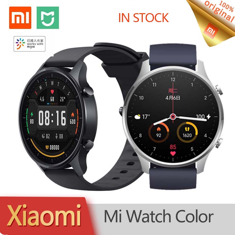 Mi Watch Color Xiaomi Smart Watch Color NFC AMOLED GPS Fitness Tracker  Waterproof Multi-dial Bracelet Sport Heart Rate Monitor | Lazada Singapore