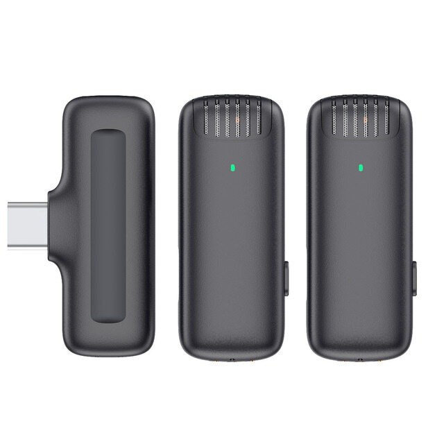 J10 Professional Wireless Lavalier Microphone Mini Lapel Mic For Recording Youtube Vlog Live