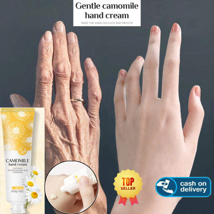 SaleBox - Thông tin mua sắm, khuyến mãi 162 Kem Dưỡng Da Tay LAIKOU Camomile Làm Dịu Phục Hồi Làn Da Bị Hư Hỏng Dưỡng Ẩm Chăm Sóc Tay 30G