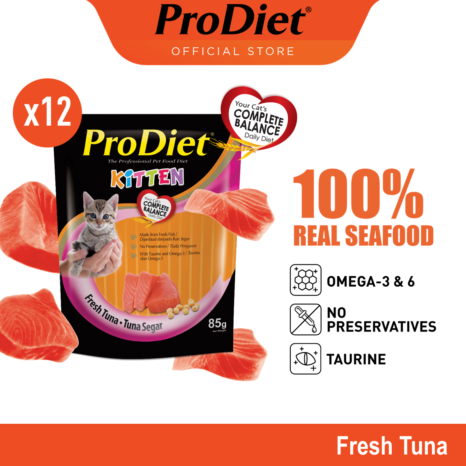 Prodiet cat food kitten best sale